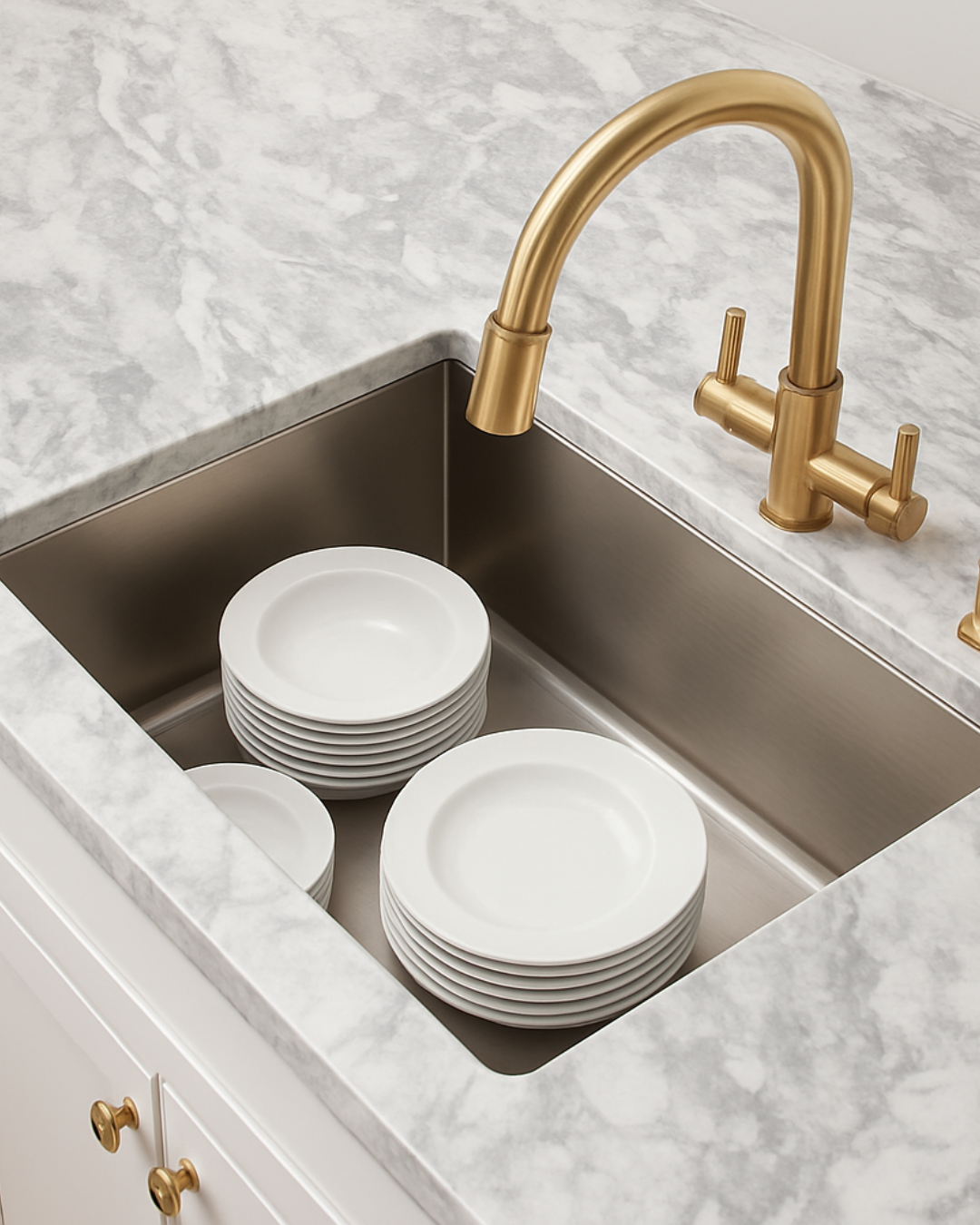 Dishes in the sink